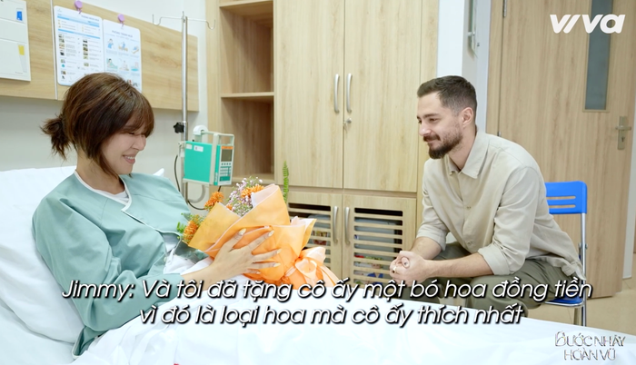 Vũ công Jimmy là người đầu tiên đến thăm Shinju khi biết nữ ca sĩ phải tiếp nhận điều trị ở bệnh viện. Ảnh: Chụp màn hình