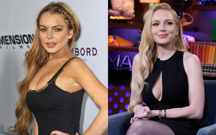Sự khác biệt về nhan sắc của Lindsay Lohan khiến nhiều người nghi ngờ cô đã thực nhiều ca phẫu thẩm mỹ khác nhau. 
