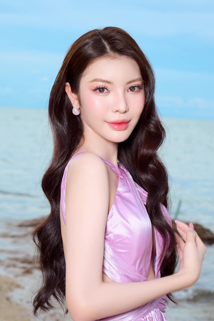 Người đẹp 19 tuổi từng đoạt Á quân 1 tại cuộc thi Miss International Vietnam 2023. (Ảnh FBNV)