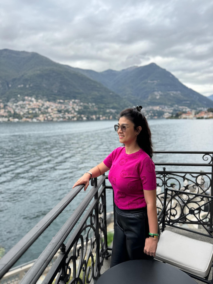 Kim Thư có cuộc sống sang chảnh, giàu có sau 12 năm ly hôn nhờ thành công trong kinh doanh. (Ảnh: FBNV)