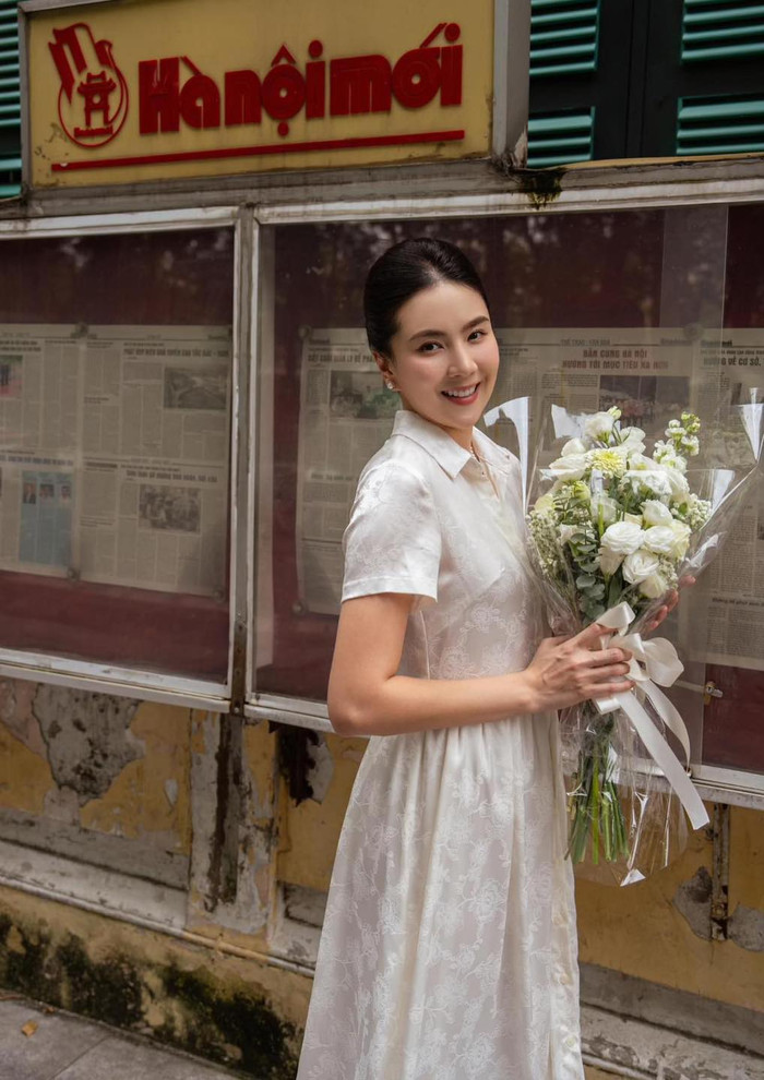 MC Mai Ngọc chia tay chồng sau gần 20 năm gắn bó. Cả hai không có con chung, không tài sản chung và chưa đăng ký kết hôn. (Ảnh FBNV)