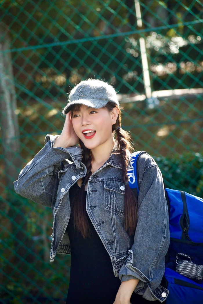 Sau ly hôn, nữ diễn viên dành thời gian cho công việc và chăm sóc bản thân. (Ảnh FBNV)