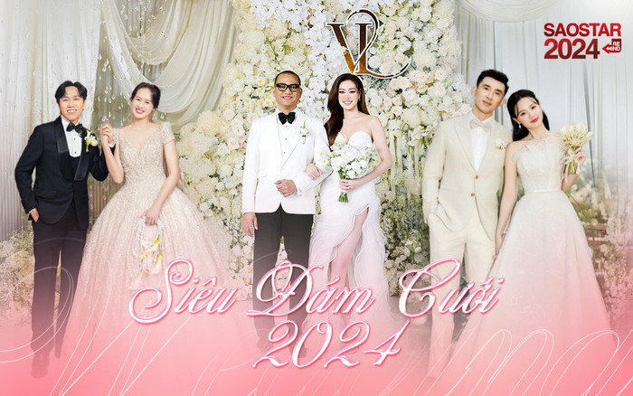 Những siêu đám cưới của Vbiz trong năm 2024 Ảnh 2