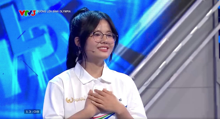 Phạm Anh Thơ giành chiến thắng vòng nguyệt quế tại cuộc thi tuần 2, tháng 3, quý I, Đường lên đỉnh Olympia năm thứ 25.