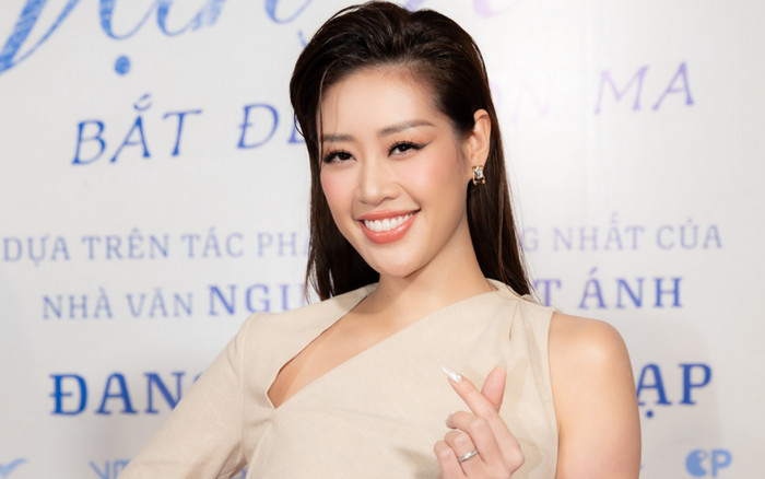 Hoa hậu Khánh Vân lộ diện sau đám cưới thế nhưng vòng 2 mới gây chú ý Ảnh 2