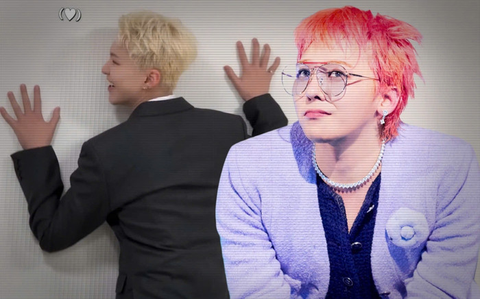 Đáng yêu hết phần thiên hạ: Nam ca sĩ dí mặt vào tường vì G-DRAGON Ảnh 2