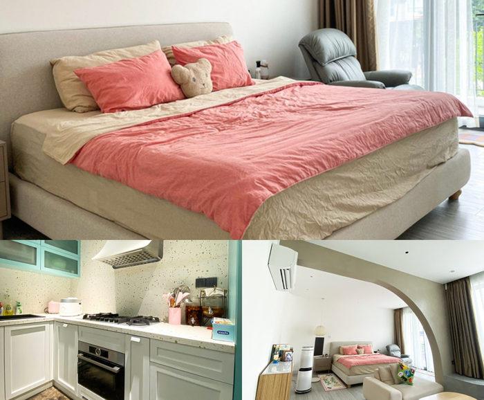 Một số góc trong căn nhà được Uyên chia sẻ lên mạng xã hội. Ảnh: Ulee Hihi