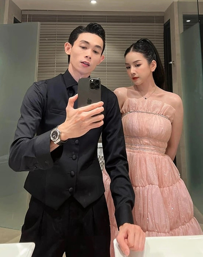 Hồng Thanh và DJ Mie chia tay sau 3 năm hẹn hò. (Ảnh FBNV)