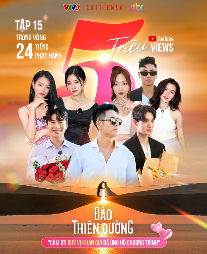 Chương trình đạt thành tích 'khủng' về số người xem cùng lúc khi công chiếu trên nền tảng YouTube.