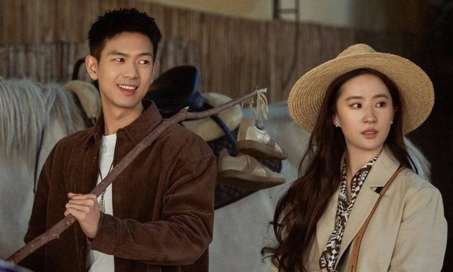 Lưu Diệc Phi và Lý Hiện 'thành đôi' trong phim Đi đến nơi có gió. (Ảnh Tổng hợp)