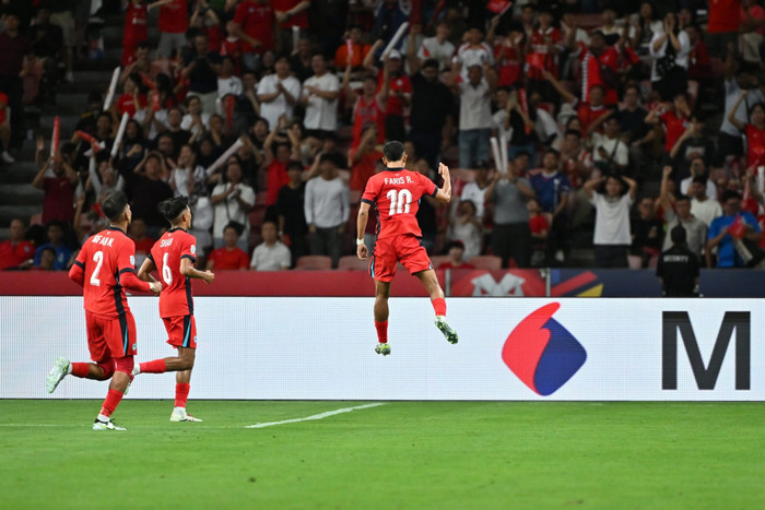 Tuyển Singapore thi đấu rất tự tin ở AFF Cup 2024. Ảnh: VFF