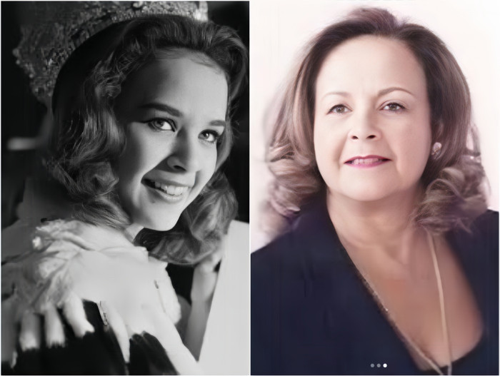 Hình ảnh thời điểm đăng quang và tuổi xế chiều của Hoa hậu Thế giới 1963.