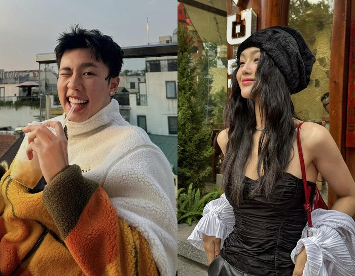 Long Vũ và Cù Thị Trà có mối quan hệ chị em thân thiết. (Ảnh FBNV)