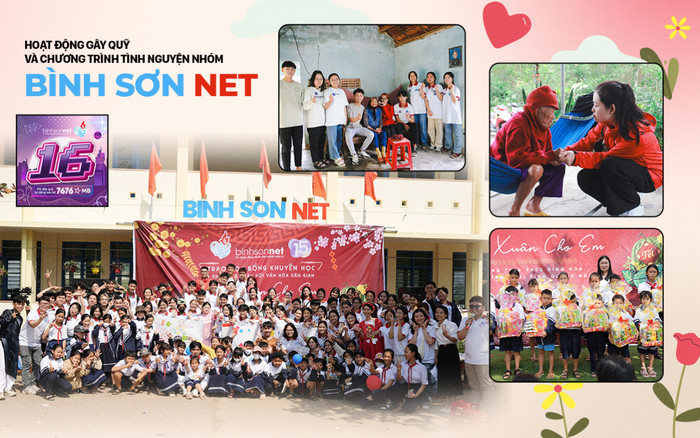 Tuổi trẻ Bình Sơn Net: 16 năm lan tỏa yêu thương, mang Tết về mọi nhà Ảnh 2