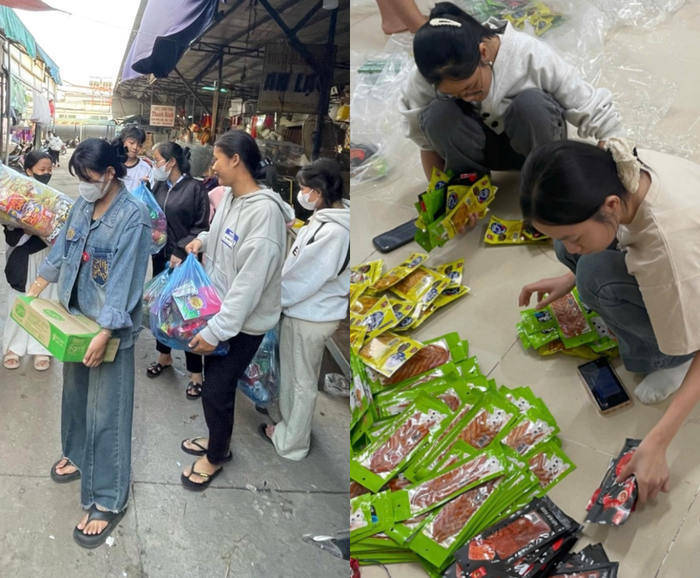 Các em học sinh tại huyện tích cực làm nhiệm vụ của mình. Ảnh: BSN