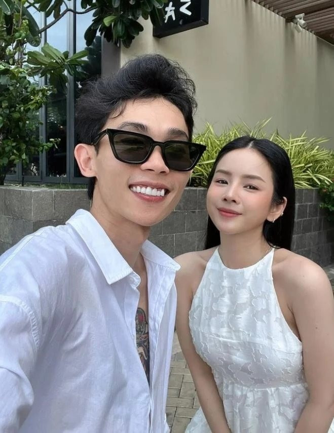 DJ Mie và Hồng Thanh chia tay hồi cuối 2023 sau 3 năm gắn bó. (Ảnh FBNV)