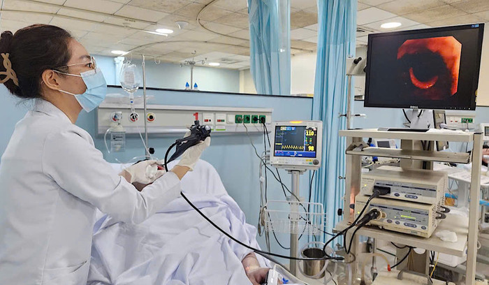 Nạn nhân được điều trị tại Bệnh viện Quân y 175