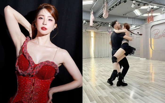 Diễn viên Quỳnh Nga đẹp quyến rũ bên chàng trai nước ngoài Ảnh 2