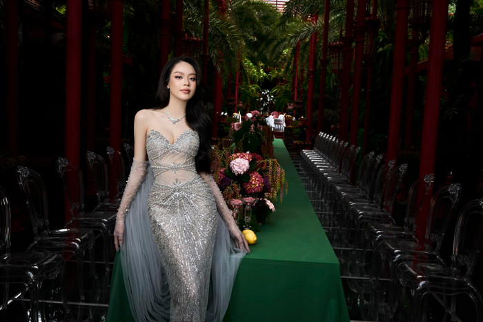 Hoa hậu Thanh Thủy đã chứng mình được sự nỗ lực qua bảng xếp hạng lần này. Ảnh FBNV