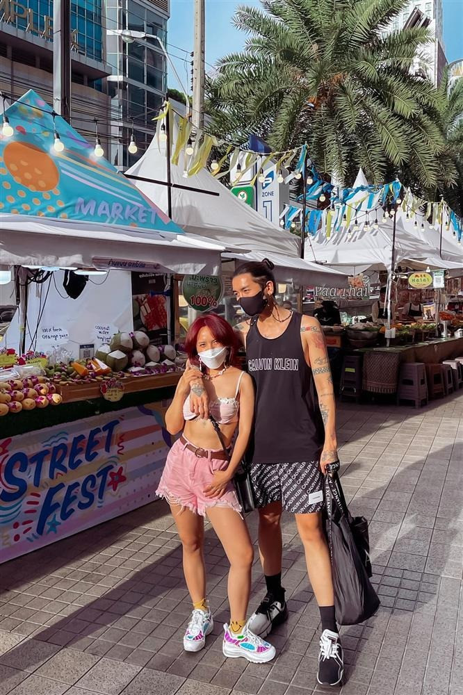 BB Trần và Ngọc Phước rất thân thiết ở ngoài đời. (Ảnh FBNV)