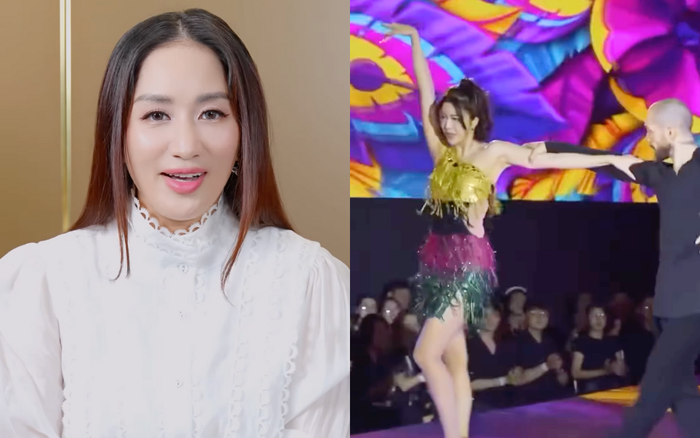 Khánh Thi khéo léo nhận xét về Hooyeon khi cô nàng ghi danh tại Bước Nhảy Hoàn Vũ năm nay. Ảnh: FBNV