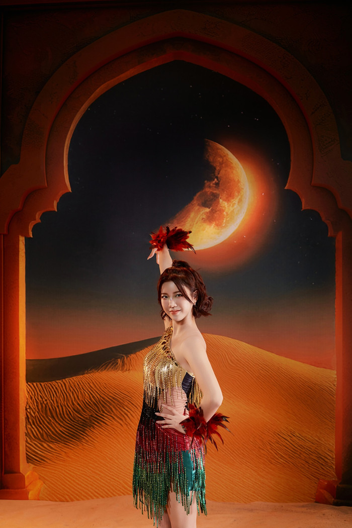 Hooyeon thể hiện sự nghiêm túc, nhiệt huyết khi đến với Bước Nhảy Hoàn Vũ. Ảnh: BTC