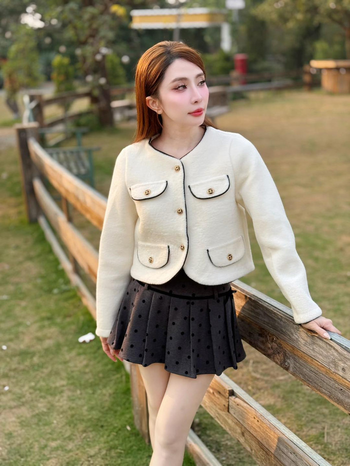 Quỳnh Nga mong muốn có hạnh phúc dài lâu. Ảnh: FBNV