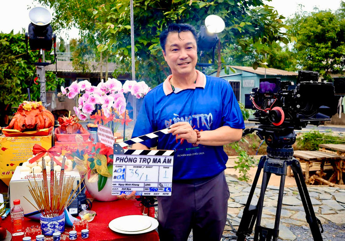 Lý Hùng tại buổi khai máy phim mới - FBNV.