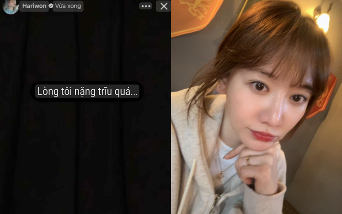Dòng trạng thái mới nhất của Hari Won khiến dân tình xôn xao. (Ảnh: FBNV)