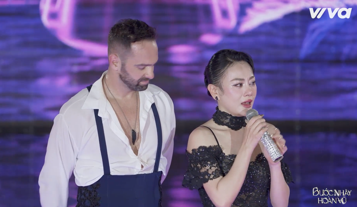 Showbiz 24h: Phương Oanh rơi nước mắt khi kể về sự nỗ lực khi tập luyện cho Bước Nhảy Hoàn Vũ. Ảnh: Chụp màn hình