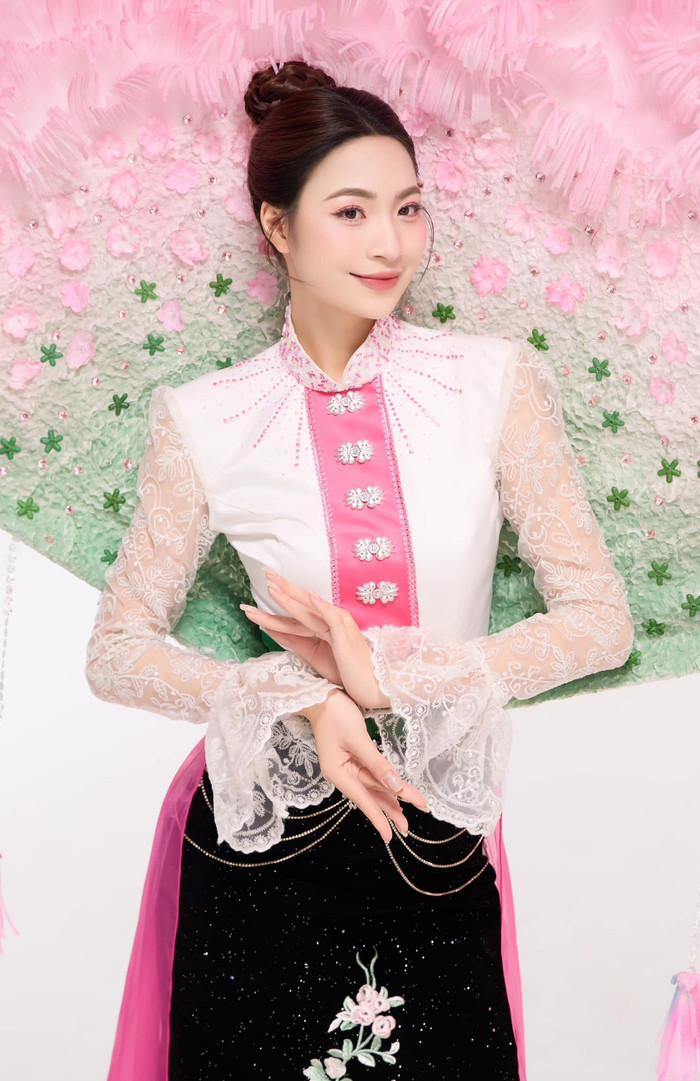 Bùi Thu Thuỷ sẽ mang bộ đồ này đến với cuộc thi Hoa hậu Thế giới Du lịch 2024. Ảnh: NVCC