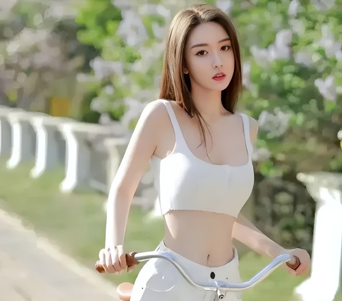 Chân dung bạn gái xinh đẹp của Phùng Thiệu Phong. 