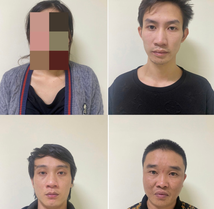 Công an phát hiện cô gái mang thai sử dụng ma túy cùng nhóm đàn ông trong đêm.