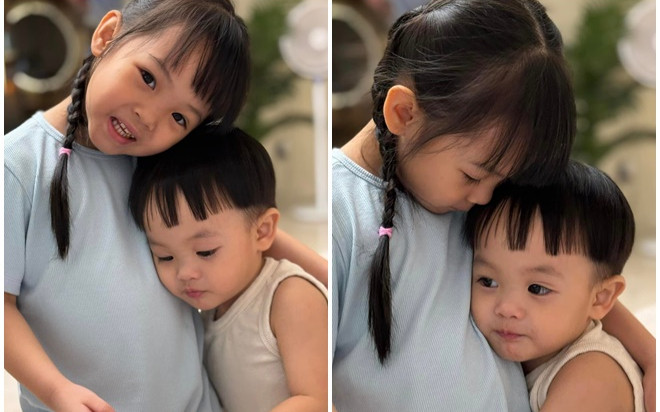 Đàm Thu Trang gọi 2 con bằng biệt danh đặc biệt Ảnh 2