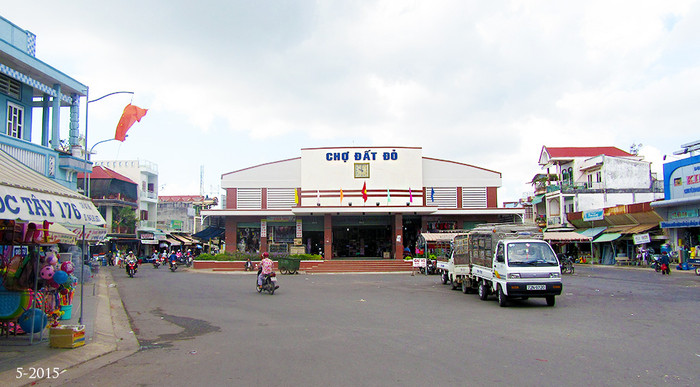 Chợ Đất Đỏ nổi tiếng Bà Rịa - Vũng Tàu.