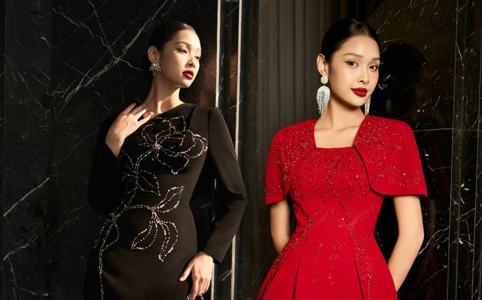 Bí quyết tỏa sáng với váy dạ hội sang trọng dịp cuối năm Ảnh 2