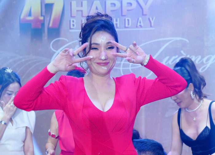 Cát Tường mới đón tuổi mới cách đây không lâu. Ảnh: FBNV