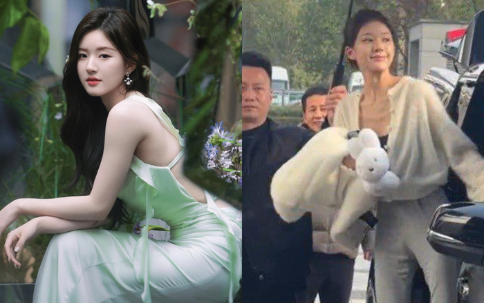 Triệu Lộ Tư của ngày trước có vóc dáng đầy đặn, tràn đầy sức sống. Tuy nhiên, những hình ảnh của cô trong năm 2024 lại tiều tụy, xanh xao vì quá gầy. 