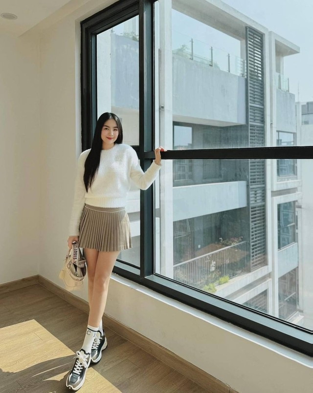 Nữ MC tậu nhà khoảng 5 tỷ đồng sau khi chia tay chồng thiếu gia. (Ảnh FBNV)