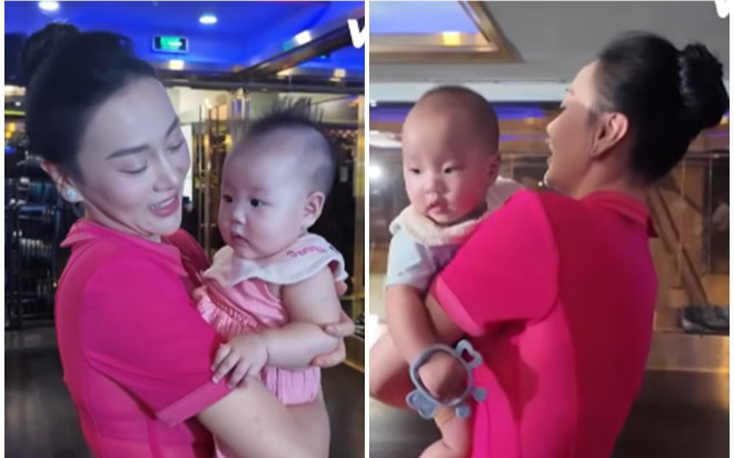 Phương Oanh dẫn 2 con đến sàn tập nhảy, một hành động khiến ai cũng khen ngợi Ảnh 2