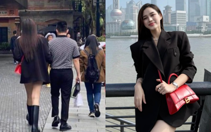 Hình ảnh Hoa hậu Đỗ Thị Hà bị bắt gặp sánh đôi với bạn trai thiếu gia trong chuyến du lịch hồi tháng 10. (Ảnh: FBNV)