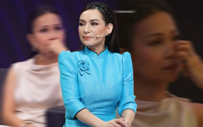 Cẩm Ly thất thần, rơi nước mắt khi nghe lại bài hát của Phi Nhung Ảnh 2