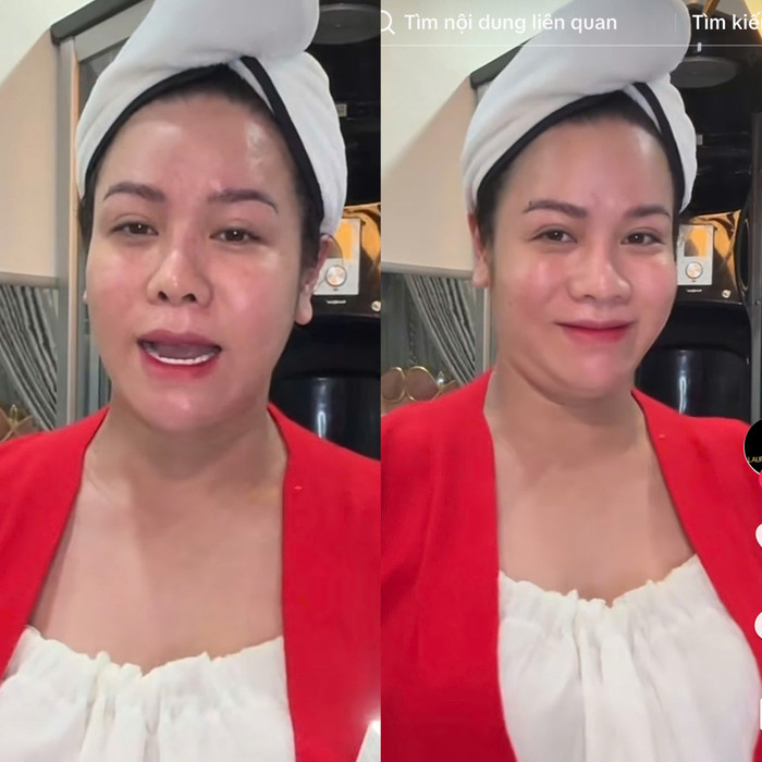 Nhật Kim Anh tự tin khoe nhan sắc mộc mạc ở tháng thứ 9 của thai kỳ. 