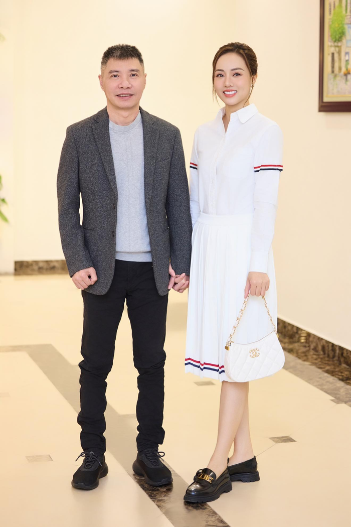 Vợ chồng Công Lý đã đồng hành bên nhau được gần 10 năm. 