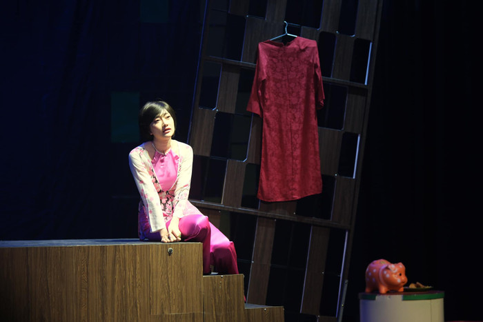 Phương Lan có tình yêu mãnh liệt dành cho diễn xuất. (Ảnh FBNV)