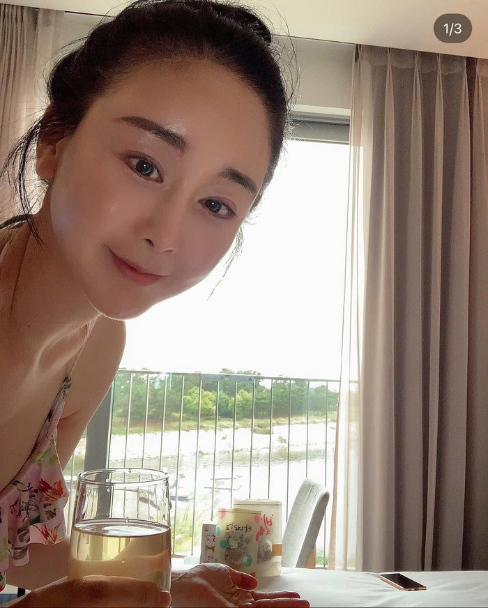 Nữ diễn viên Ham So Won sở hữu nhan sắc trẻ trung dù đã ở độ tuổi U50