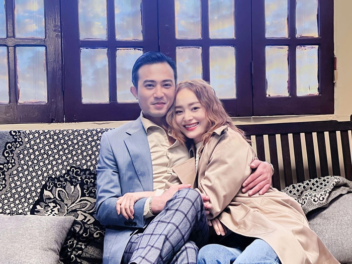 Doãn Quốc Đam và Lan Phương vào vai vợ chồng trong bộ phim Gia Đình Mình Vui Bất Thình Lình