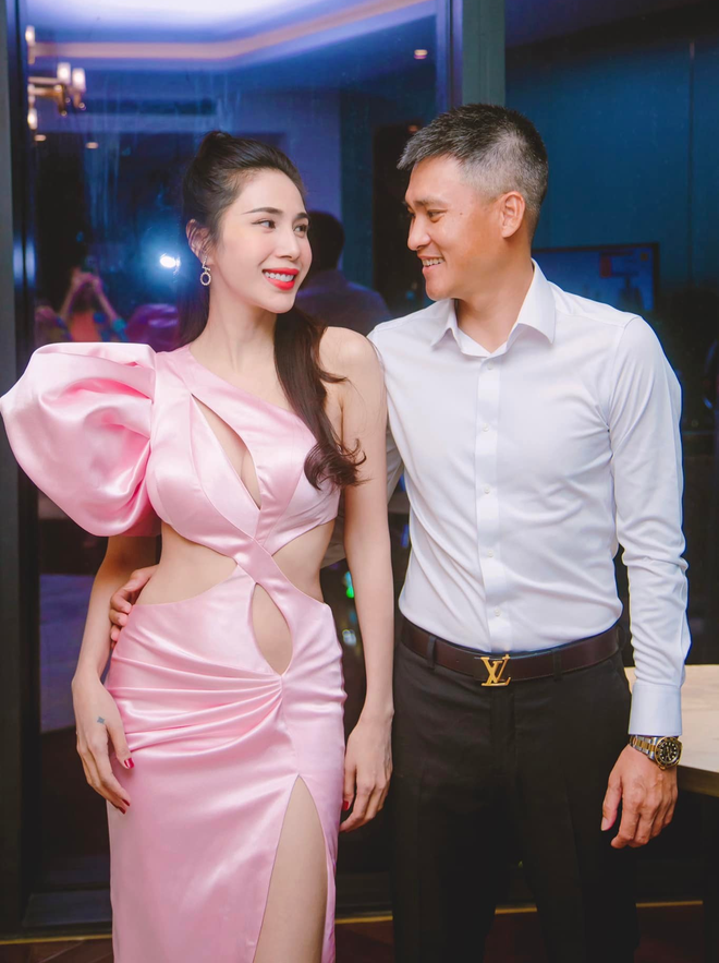 Trước đó, Thuỷ Tiên và Công Vinh luôn đồng hành cùng nhau trong các sự kiện giải trí. Ảnh: Sưu tầm.