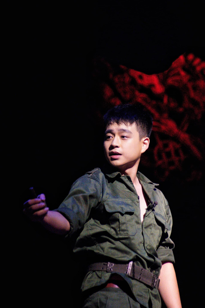 Con trai NSND Hoàng Dũng. Ảnh: FBNV