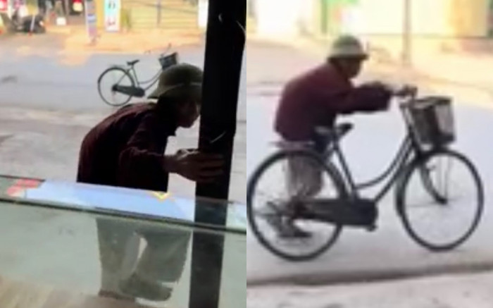 Tặng quà quê rồi bỏ chạy, cụ ông 70 tuổi khiến cộng đồng mạng xúc động Ảnh 2